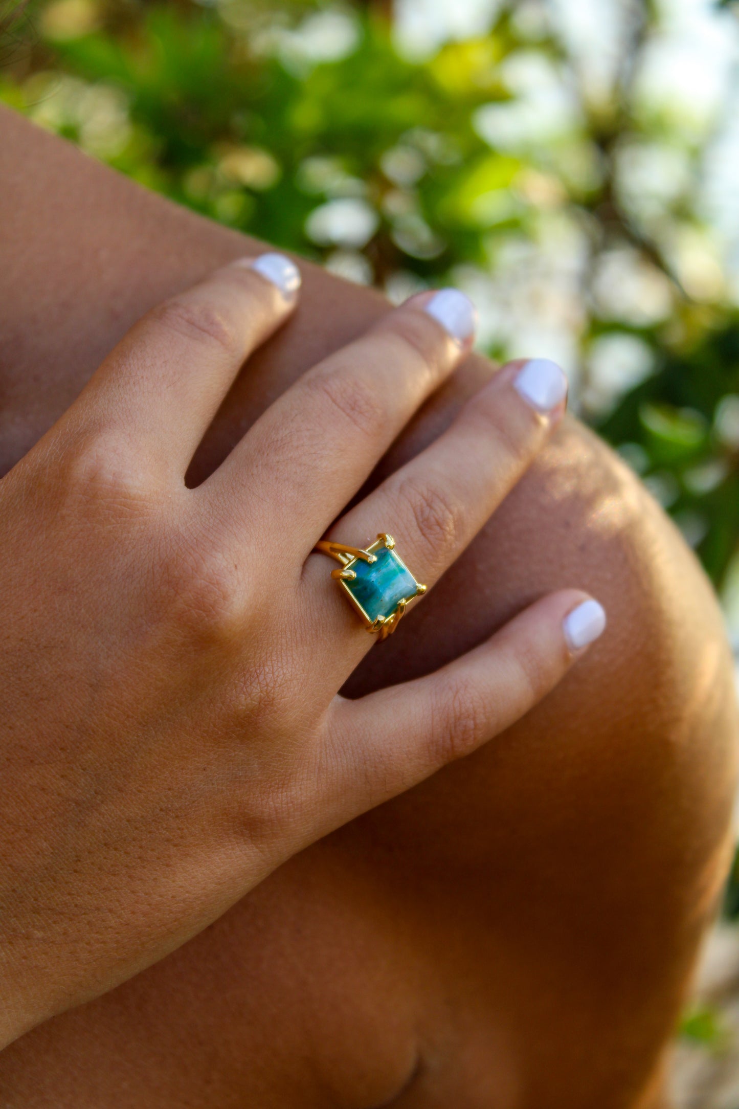 Anillo Isla Ópalo Andino