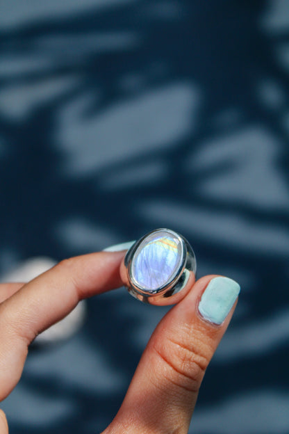 Anillo Naia Moonstone