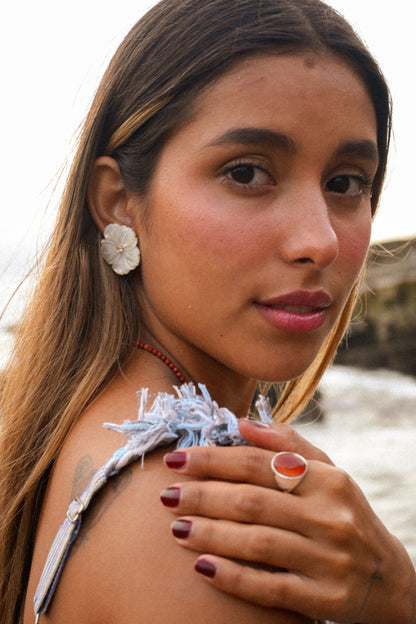 Anillo Naia Cornalina