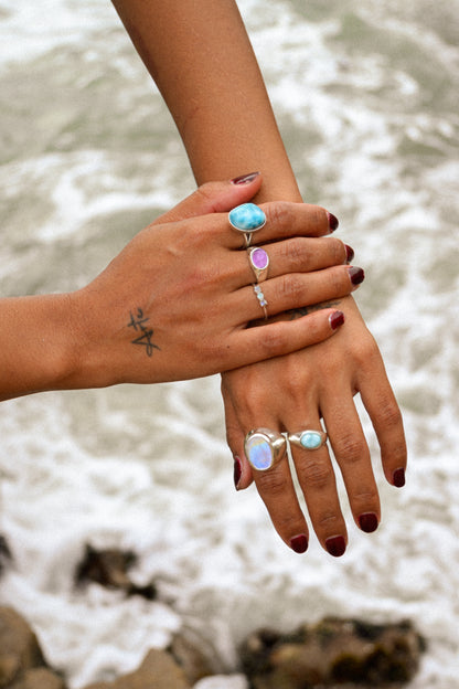 Anillo Naia Moonstone